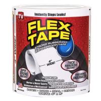 เทปกาวอเนกประสงค์ หน้ากว้าง 4นิ้ว ยาว 60นิ้ว {Flex Tape สีขาว]