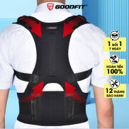 Đai chống gù lưng, đai nẹp lưng chống gù GoodFit, 4 nẹp thép định hình