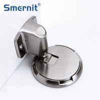 【LZ】✸℗  Mechanical Door Stops Door Stopper Quiet Door Holder Toilet Glass Door Catch Hidden Doorstop Furniture Hardware