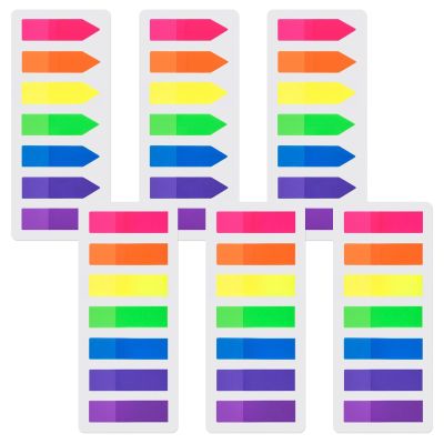 840PCS Tabs Writable Colored Flat Page Markers Flags for Files Notes Books Classification Office School