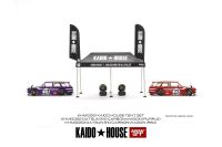 Kaido House X MINI GT 1:64 Datsun 510 Wagon เต็นท์คาร์บอนไฟเบอร์