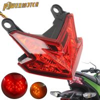 For Kawasaki Z125 Pro Accessories Motorcycle Turn Signals Tail Light LED Brake Back Rear Lamp Stop 12v Ninja ZX-6R Z800 Parts