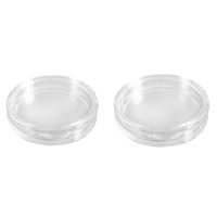 20 Pcs Small Round Transparent Plastic Coin Capsules Box, 10 Pcs 25Mm &amp; 10 Pcs 26Mm