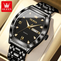 OLEVS 5528 Quartz Business Watch For Men Waterproof Stainless Steel Band Men Wristwatches Luminous Calendar Week Display