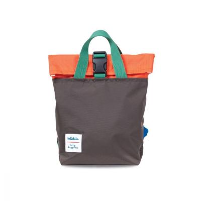 Hellolulu กระเป๋าเด็ก รุ่น Jazper - Olive Brown Orange กระเป๋าสะพายเด็ก BC-H20001-03 กระเป๋าเป้เด็ก Kids Bag กระเป๋านักเรียนเด็ก กระเป๋าเด็กสีสันสดใส