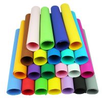 50*50 cm/1 mm EVA Foam Paper Handmade Foam Sheets Sponge Paper DIY Handicraft Materials Multicolour Flower prop Party Christmas Adhesives Tape