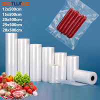 【CW】Kitchen Vacuum Sealer Bag ถุงบรรจุภัณฑ์อาหารใสถุงเก็บอาหารสดการบีบอัดนึ่งทำอาหารถุงพลาสติก