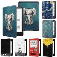 เคสหนังสำหรับ Kindle Paperwhite 11Th รุ่น2022 6.8 2021ปกคลุม Capa E-เครื่องอ่านอีบุ๊คปกหนังสือเปิดปิดอัตโนมัติ