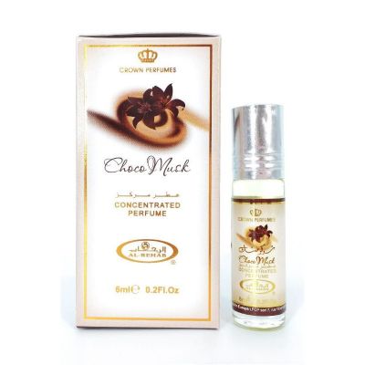 น้ำหอม น้ำ​หอม​อาหรับ​ Choco musk​ by Al-Rehab​ perfume​ oil​ 6 ml น้ำหอมผู้ชาย และ น้ำหอม​ผู้หญิง​ ช็อกโกแลต