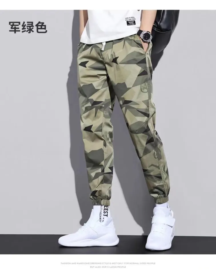 Thin hot sale camo pants