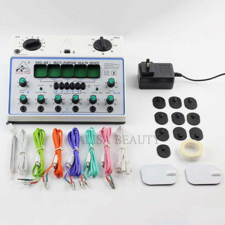 kwd808i Electric Acupuncture Stimulator Machine KWD808I 6 Output Patch