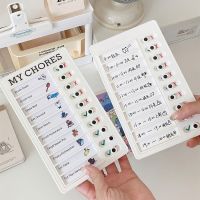 ☍ My Chores Reusable Checklist Board Daily Task Planning Board Hanging Checklist Check Plan Student Stationery Supplies Plan List