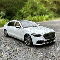 ใหม่ S680 Benz S-Class 2021แบบหล่อขึ้นรูปขนาด1:18แบบจำลองรถจากโลหะอัลลอยด์คอลเลคชั่นงานอดิเรกของขวัญของที่ระลึกตกแต่งบ้าน