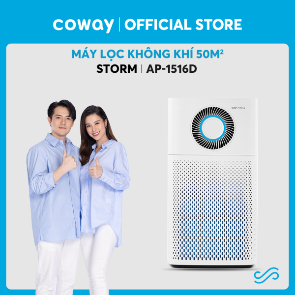 Máy lọc không khí Coway Storm AP-1516D – Loại bỏ bụi bẩn khử mùi diệt khuẩn