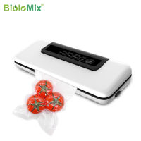 เครื่องซีลสูญญากาศ BioloMix,เครื่องประหยัดอาหารอัตโนมัติสำหรับการเก็บรักษาอาหาร,โหมดแห้งและเปียกสำหรับ Sous Vide, 10ถุงปิดผนึกสูญญากาศ