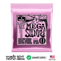 ERNIE BALL® P03213  Mega Slinky (3 Pack) สายกีตาร์ไฟฟ้า เบอร์ 10.5 แบบผสม ของแท้ 100%  แบบแพ็ค 3 ชุด  (.0105 - .048) ** Made in USA **