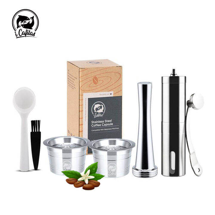 Refillable Pod Stainless Steel Reusable Coffee Capsule for Cafissimo