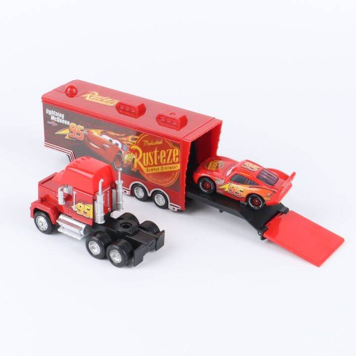 pixar-racing-2ของเล่น-lightning-mcqueen-jackson-storm-mike-le-truck-1-55โมเดลรถอัลลอยของขวัญเด็กชายบูติก