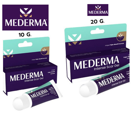 mederma-intense-gel-มีเดอร์ม่า-เจลดูแลรอยแผลเป็น-รอยดำจากสิว-แผลจากอุบัติเหตุ-แผลจากการผ่าตัด-10-กรัม-20-กรัม