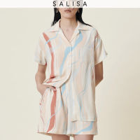 SALISA - SHIRT PF22 print loose fit