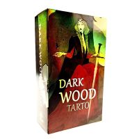 【Study the folder well】  Dark Wood Tarot Family Gathering Chess Card Game Fortune Telling Divination Oracle Cards Leisure Table Game Entertainment Cards