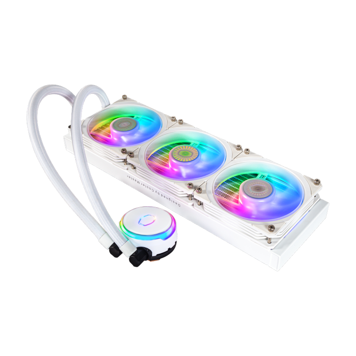 cooler-master-liquid-cooler-masterliquid-pl360-flux-white-ชุดระบายความร้อนด้วยน้ำ-สีขาว-ของแท้-ประกันศูนย์-5ปี