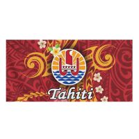 Tahiti Polynesian Plumeria Design Bath Towel Fashion Beach Towel Face Hair Quick Dry Towel Soft Washcloth Pool Towels Towels