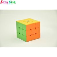 LILIDI Stari สติกเกอร์ ZhanChi ลูกบาศก์ความเร็ว50มม. 3x3x 3ปริศนามายากล6สีดำ (Mcube-DYZC-50mm-6CBlack)