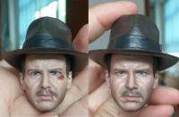 A16 Scale ทหารหัว Sculpt Harrison Ford Western Adventure คาวบอยตะวันตกสำหรับ12 Inche Action FigureM