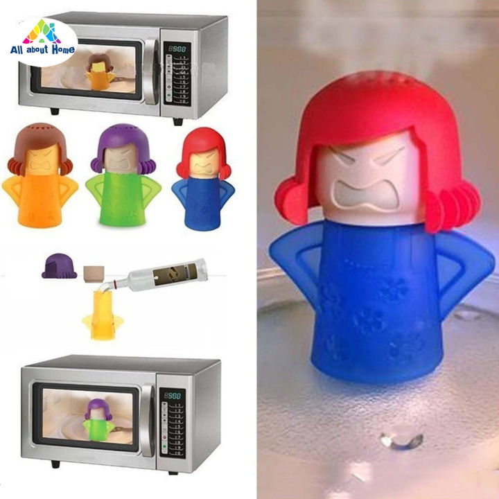 Angry Mama microwave Cleaner & Fridge odor absorber (1)