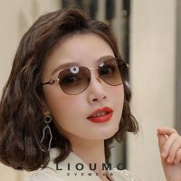 LIOUMO Elegant Square Sunglasses Women Polarized Fashion Diamond Glasses Lady Anti-Glare Gradient Lens UV400 gafas de sol mujer Cycling Sunglasses