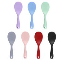 ☍┇ Silicone Rice Spoon All-in-one All Inclusive Rice Spoon Cooking Spoon Kitchen Non Stick Cookware Cutlery Spoon Kitchen Utensils