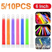 5/10pcs Glowing Stick Military Survival Kit Ultra Bright Emergency Light Sticks For Camping And Emergency Survival Earthquake