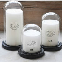 Glass Candle Holders Table Transparent Romantic Wedding Centerpieces Candlestick Decor Tea Candle Holder Bougeoir Mold FC039