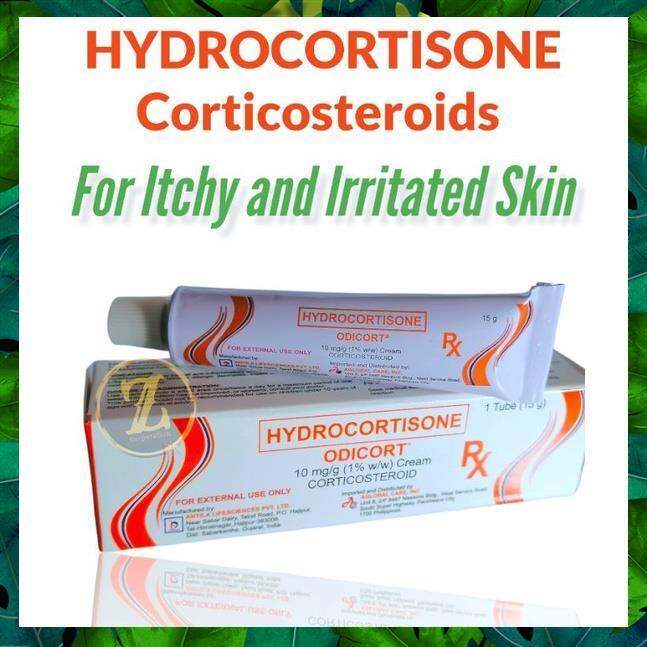 ODICORT Hydrocortisone Cream 15g for Rashes Psoriasis Eczema Lazada PH