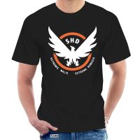 Mens Tom Clancys The Division Shd The Strategic Homeland Division Logo Cotton Tshirts Gildan