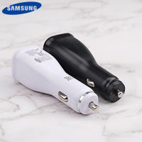 【In-demand】 SCISSORS MASTER Car Charger Dual USB Adaptive Fast Adapter สาย USB Type C สำหรับ Galaxy S10 S9 S8 Plus S10 + หมายเหตุ10 Plus Note10 S20