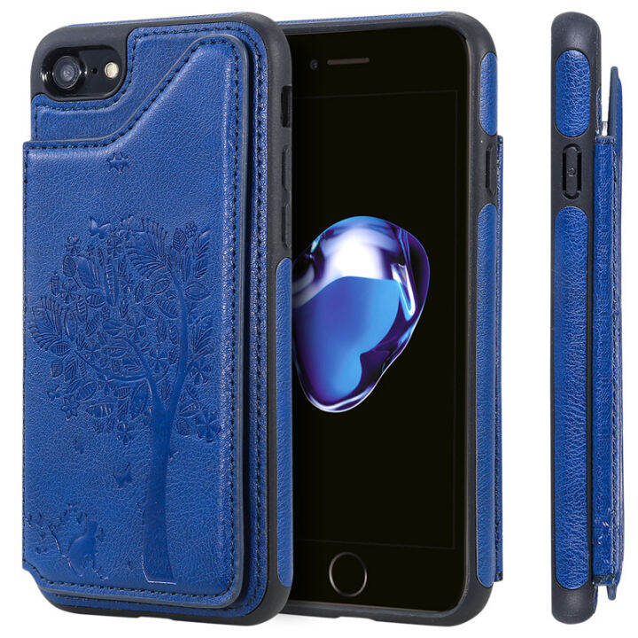 fashion2023embossed-พลิกซองหนังสำหรับ-13-pro-12-11-x-xr-xs-max-se-2020-8-7-6-6วินาทีบวกบัตรกระเป๋าสตางค์ปกหลังกรณีศัพท์-c-oque