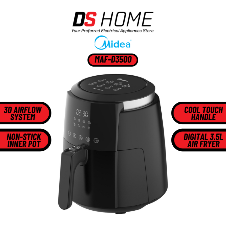 Midea 3.5L Air Fryer Digital MF-CN35B – Appliance World