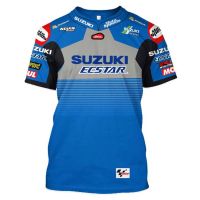 Personalized Suzuki Ecstar Motogp Racing Nyalakan Nyali Michelin Motospeeds Summer Mens T-shirts Short Sleeve Tees Tops