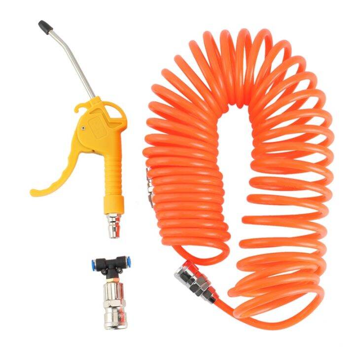 New Dust Removal Hose Tool Kit, Air Dust Collector 9M Steel Nozzle