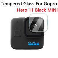 9H ฟิล์มนิรภัยสำหรับ GoPro ฮีโร่11สีดำมินิ9H 2.5D HD ล้างอัลตร้าสลิมกล้องเลนส์กระจกฟิล์มป้องกันอุปกรณ์เสริม