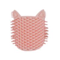 Pet Scratching Board Cat Self Groomer มุมซิลิโคน Cat Face Scratcher นวดหวี Grooming แปรง Shedding