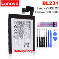 แบตเตอรี่ เดิม Lenovo Vibe X2 Lenovo S90 S90u S90e S90t battery BL231 X2-AP X2-EU X2-CU 2230/2300mAh akku + เครื่องมือ