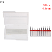 LTG 10ชิ้น/เซ็ต PCB พิมพ์แผงวงจรคาร์ไบด์ CNC ดอกสว่านขนาดเล็กขนาดเล็ก