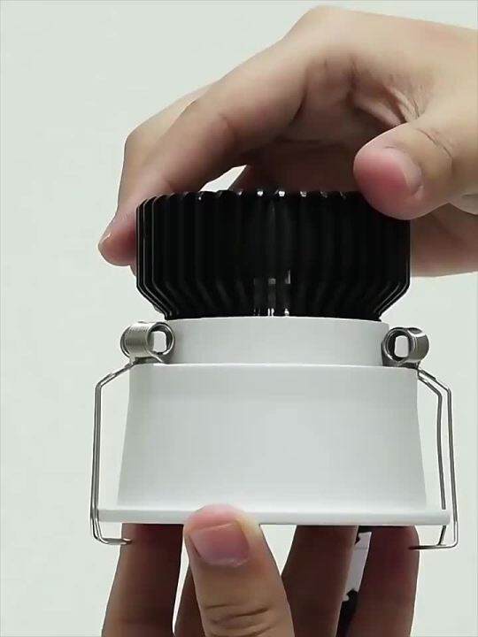 led Lampu Siling Lampu Pemancar Tertanam Di Bukit Tanpa Lampu Utama COB