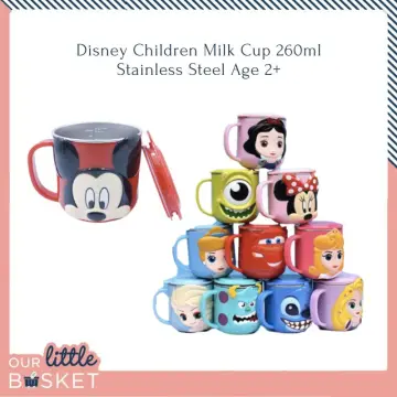 1Pcs 250ml Kids Children Cup Infant Baby Milk Cup with Handle Breakfast Mug  Drink Home Cup Yellow/Blue/Green/Pink Random Cartoon - AliExpress