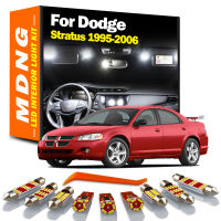 MDNG สำหรับ Dodge Stratus 1995-2001 2002 2003 2004 2005 2006ยานพาหนะ LED ภายในโดมแผนที่ลำต้นชุดไฟรถยนต์ Led หลอดไฟ C An BUS