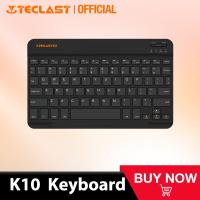 แป้นพิมพ์บลูทูธ K10 Teclast ดั้งเดิมสำหรับแท็บเล็ตสำหรับวินโดวส์ IOS ไร้สายสำหรับ P20HD M40 Teclast M40 Pro P80X