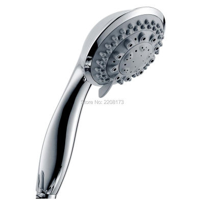 Wholesale High Quality Bathroom Seven Function Handheld Round Shower Head Water Saving Hand Held Shower In Chrome